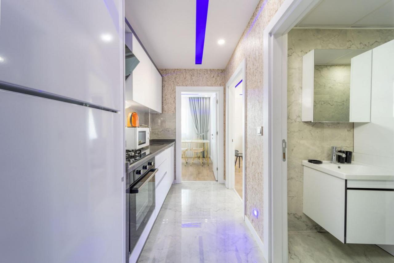 Modern And Central Duplex Apartment Near Beach In Antalya Exteriér fotografie